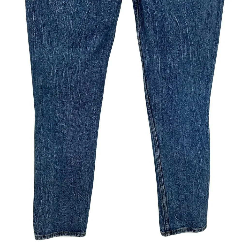 Abercrombie & Fitch Curve Love Skinny High Rise Jean Blue Size 26